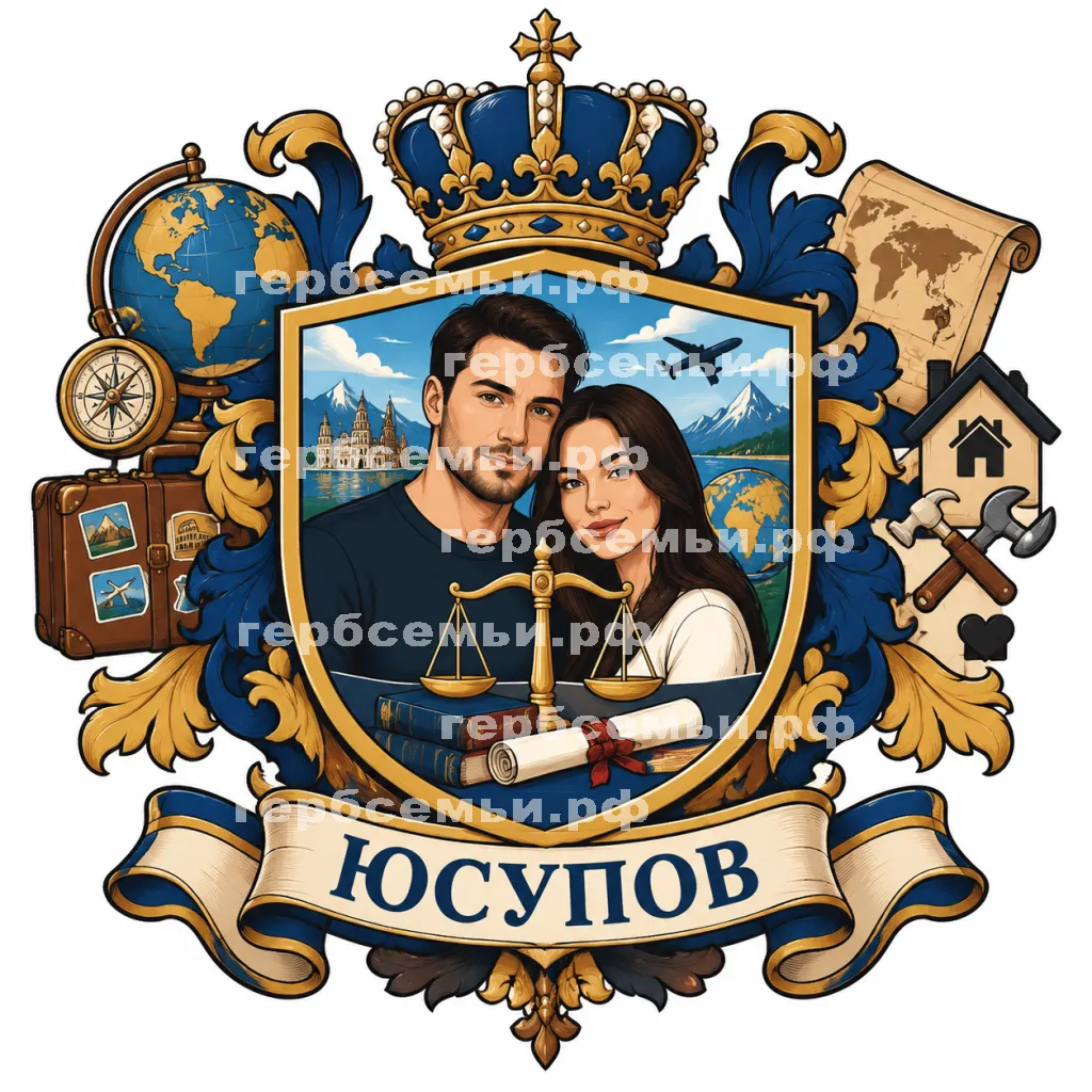 Герб семьи Юсупов #42864