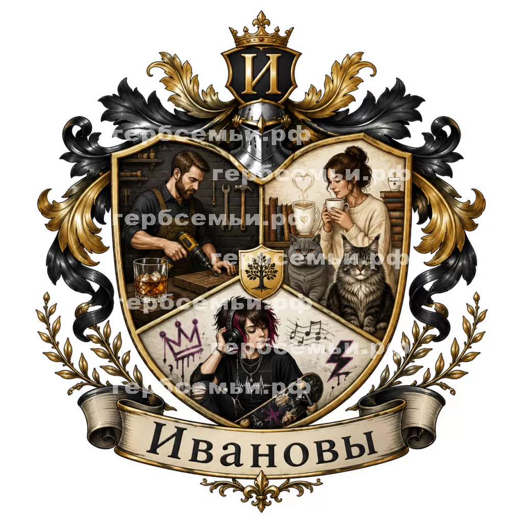 Герб семьи Ивановы #34573