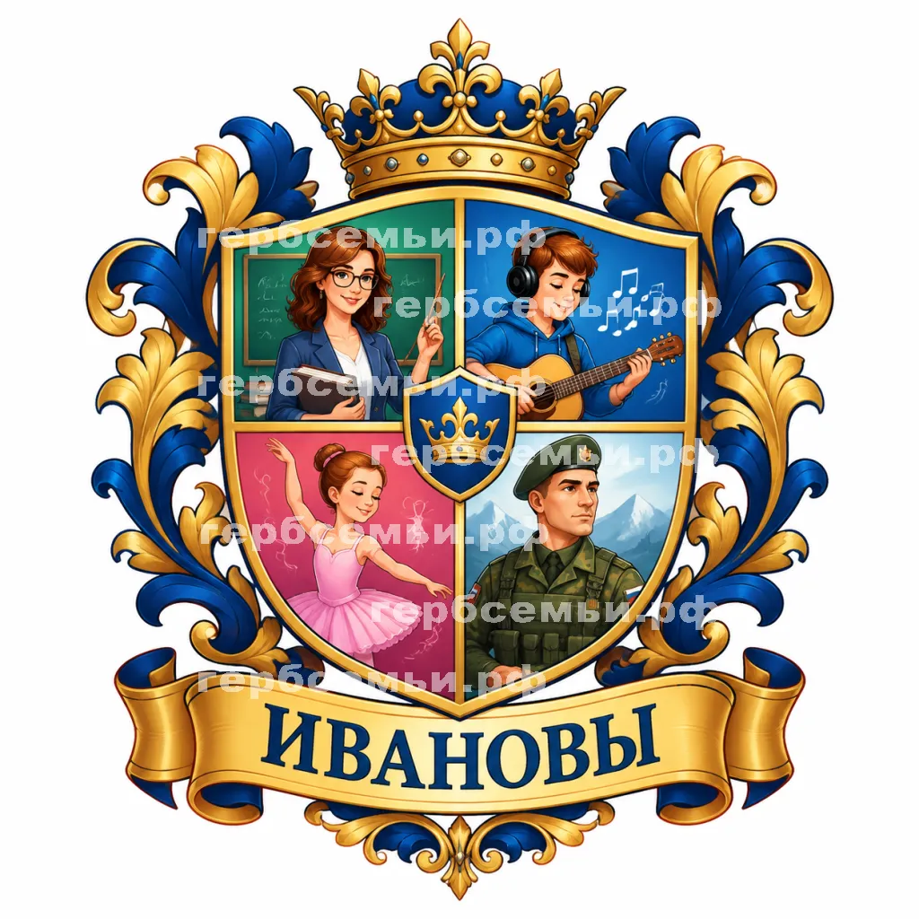 Герб семьи Ивановы #41854