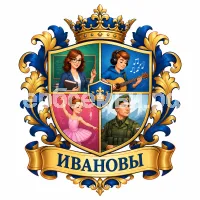 Герб семьи Ивановы