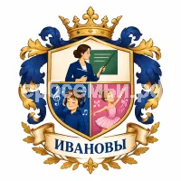 Герб семьи Ивановы