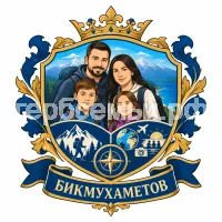 Герб семьи Бикмухаметов