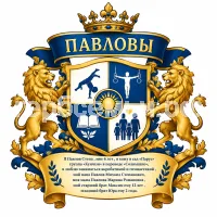 Герб семьи Павловы