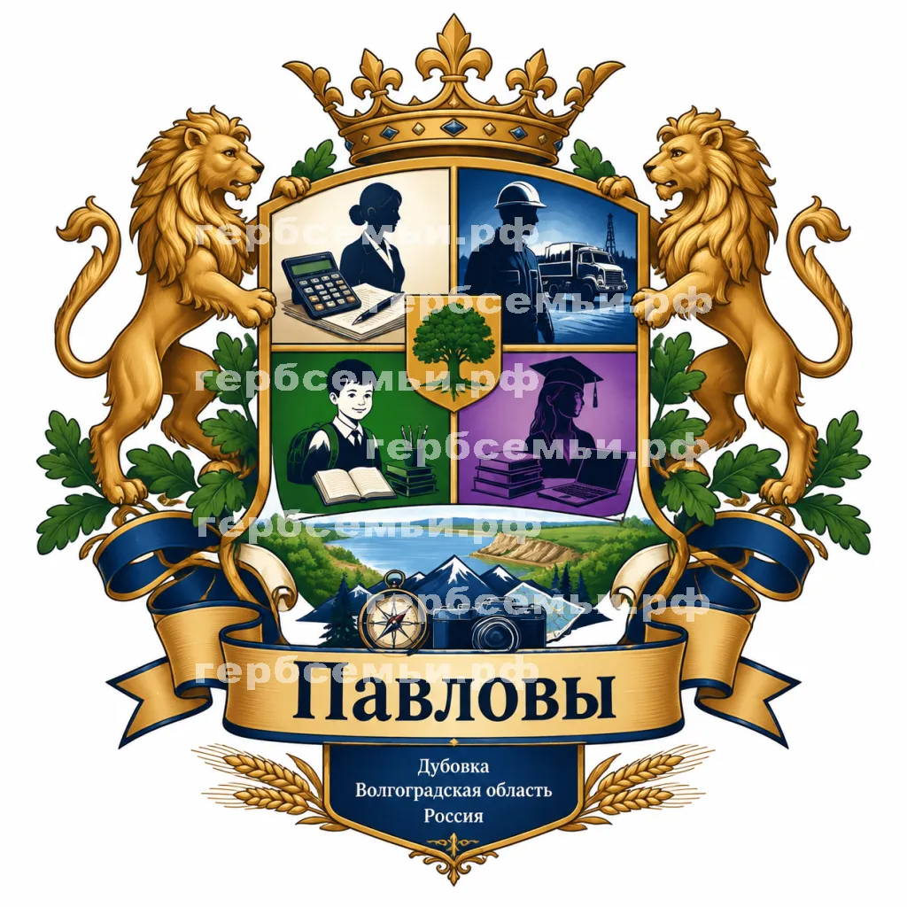 Герб семьи Павловы #41864