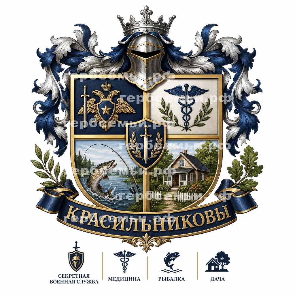 Герб семьи Красильниковы #41253