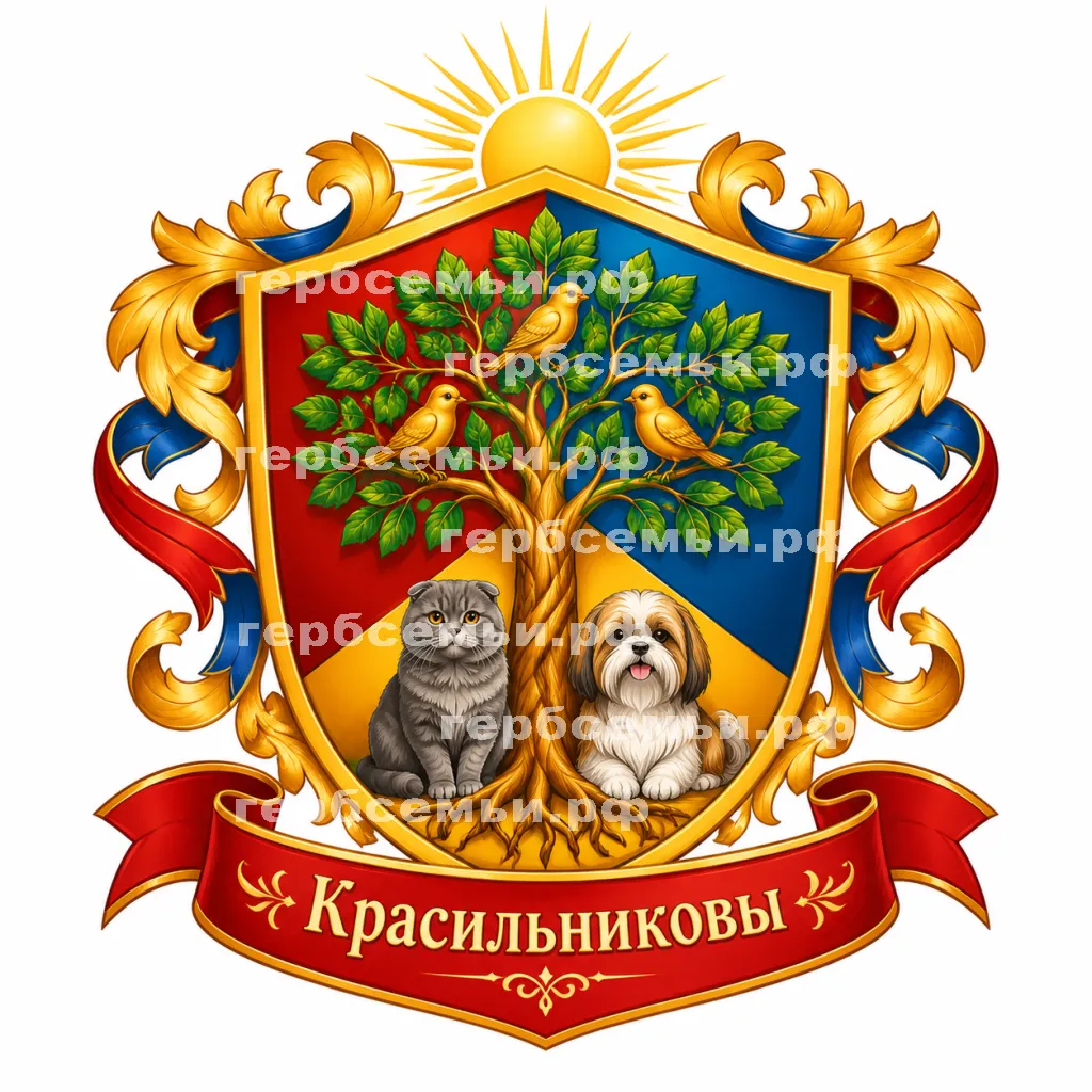 Герб семьи Красильниковы #43594