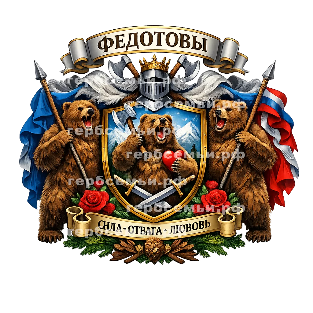 Герб семьи Федотовы #24643