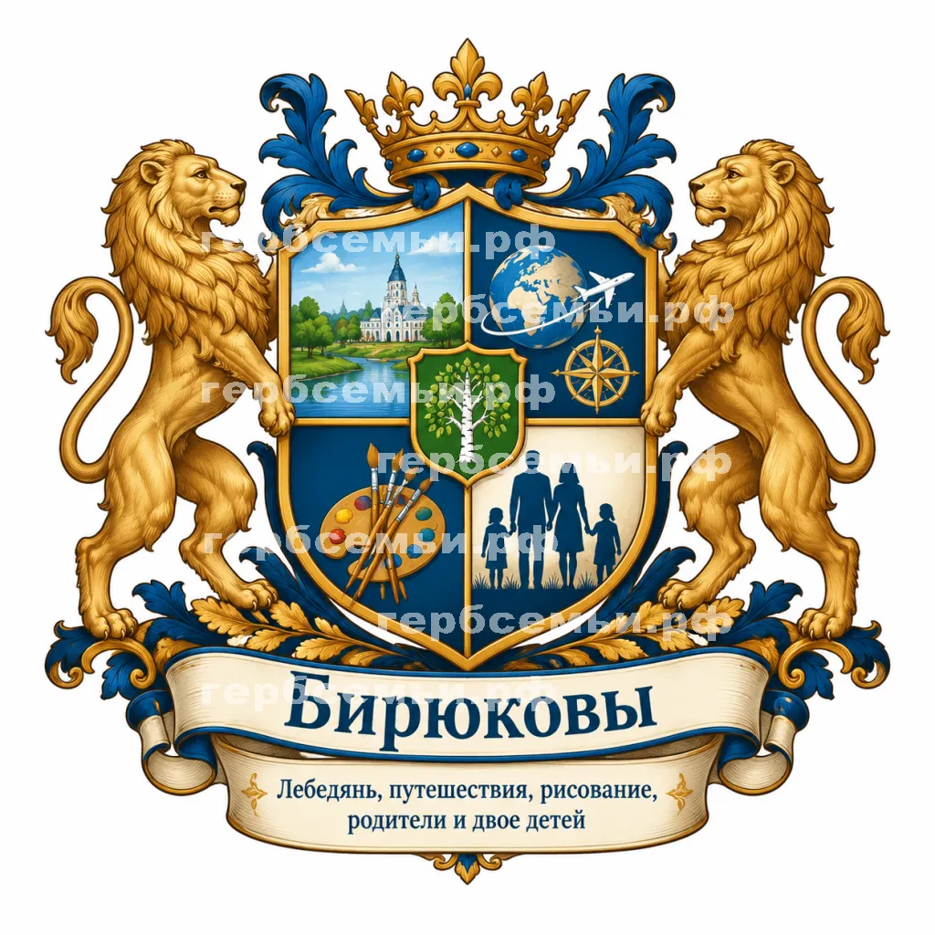 Герб семьи Бирюковы #41216