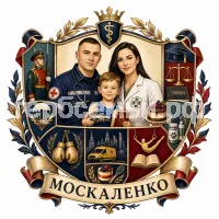 Гербы семьи Москаленко