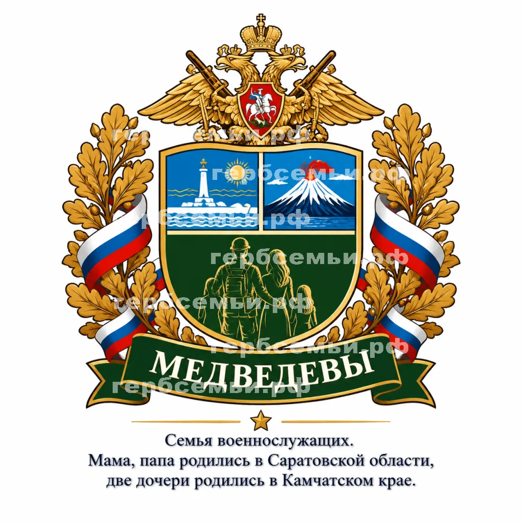 Герб семьи Медведевы #43408