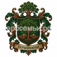 Герб семьи Вершинины