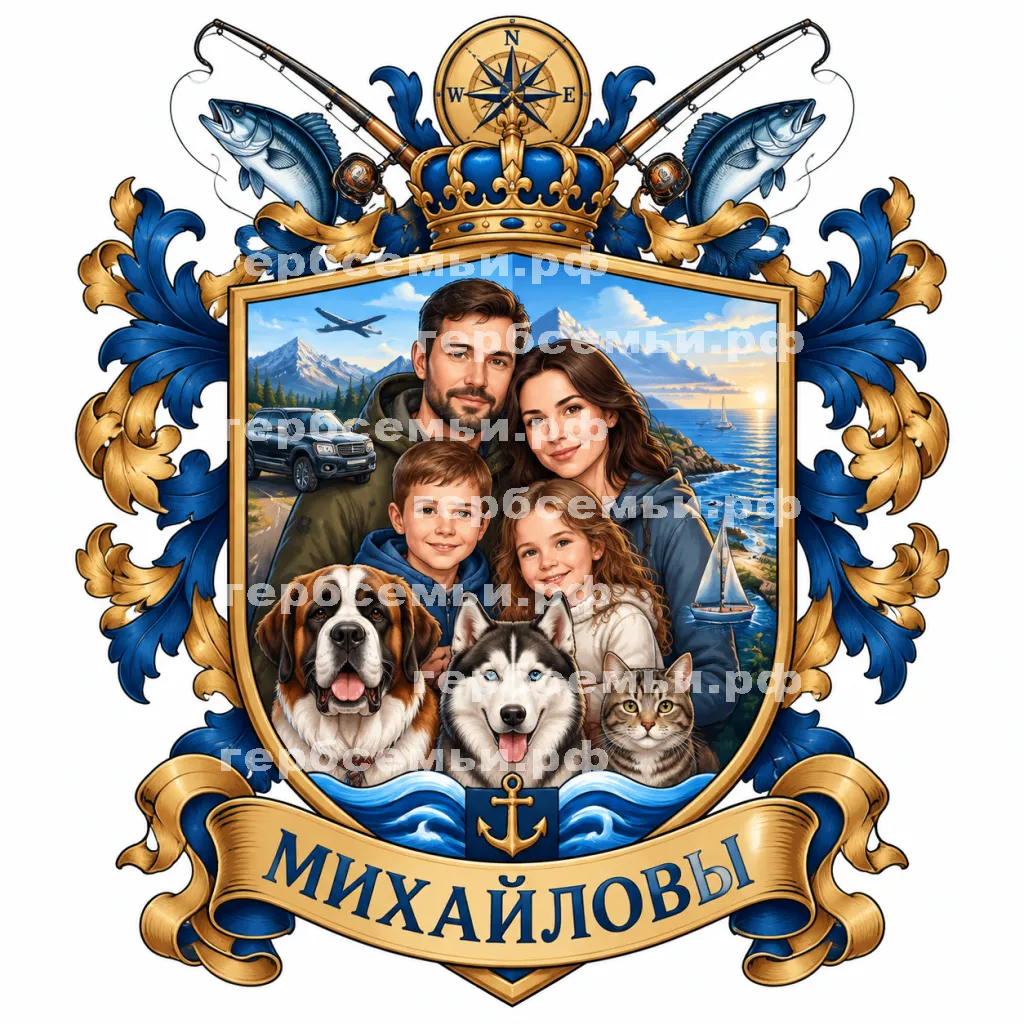 Герб семьи Михайловы #41701