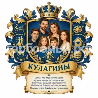 Гербы семьи Кулагины