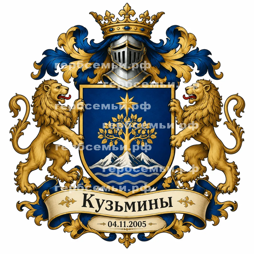 Герб семьи Кузьмины #43715