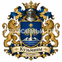 Герб семьи Кузьмины