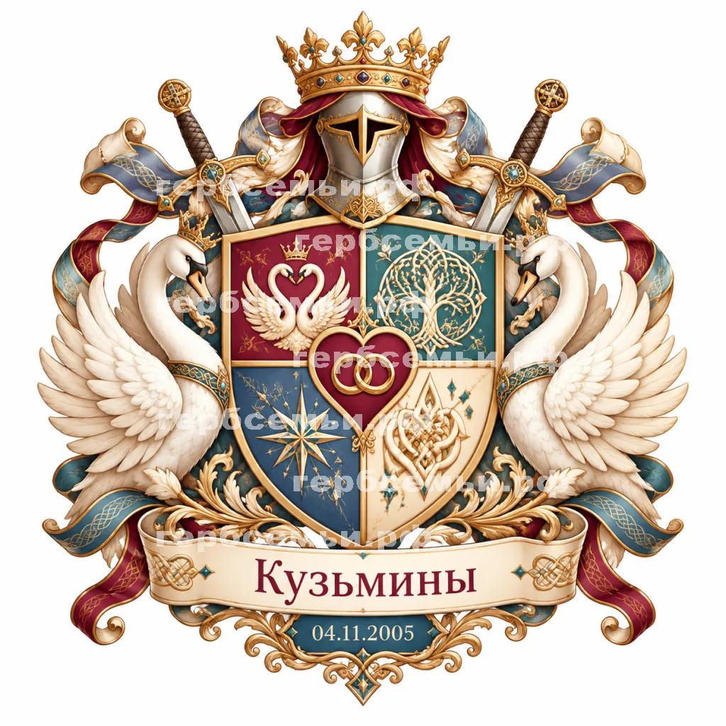 Герб семьи Кузьмины #43718