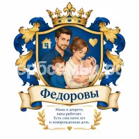Гербы семьи Федоровы
