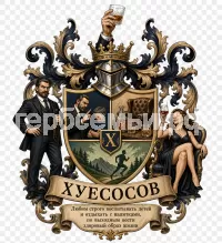Герб семьи Хуесосов