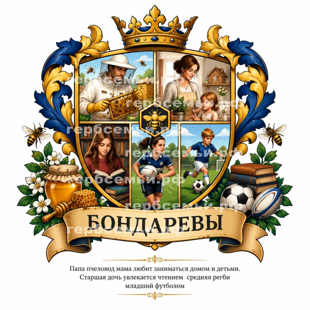 Герб семьи Бондаревы #43454