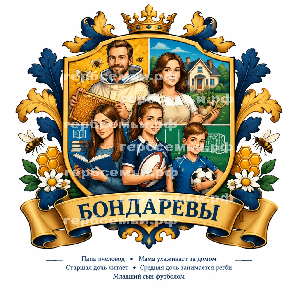 Герб семьи Бондаревы #43456