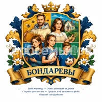 Гербы семьи Бондаревы