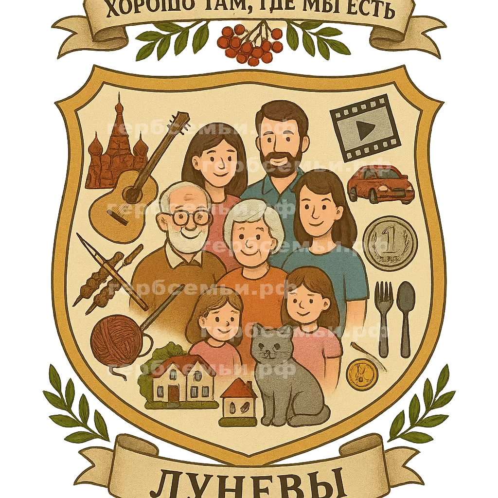 Герб семьи Луневы #3658