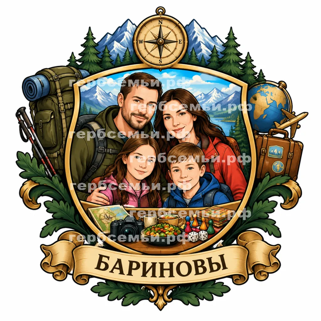 Герб семьи Бариновы #41679