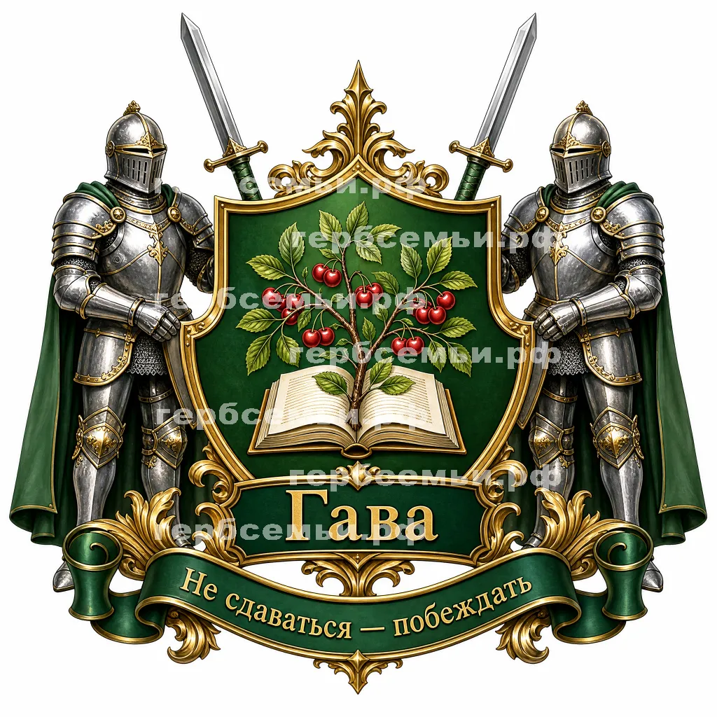 Герб семьи Гава #41147