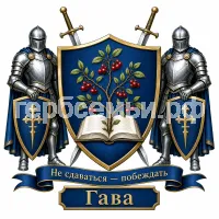 Герб семьи Гава