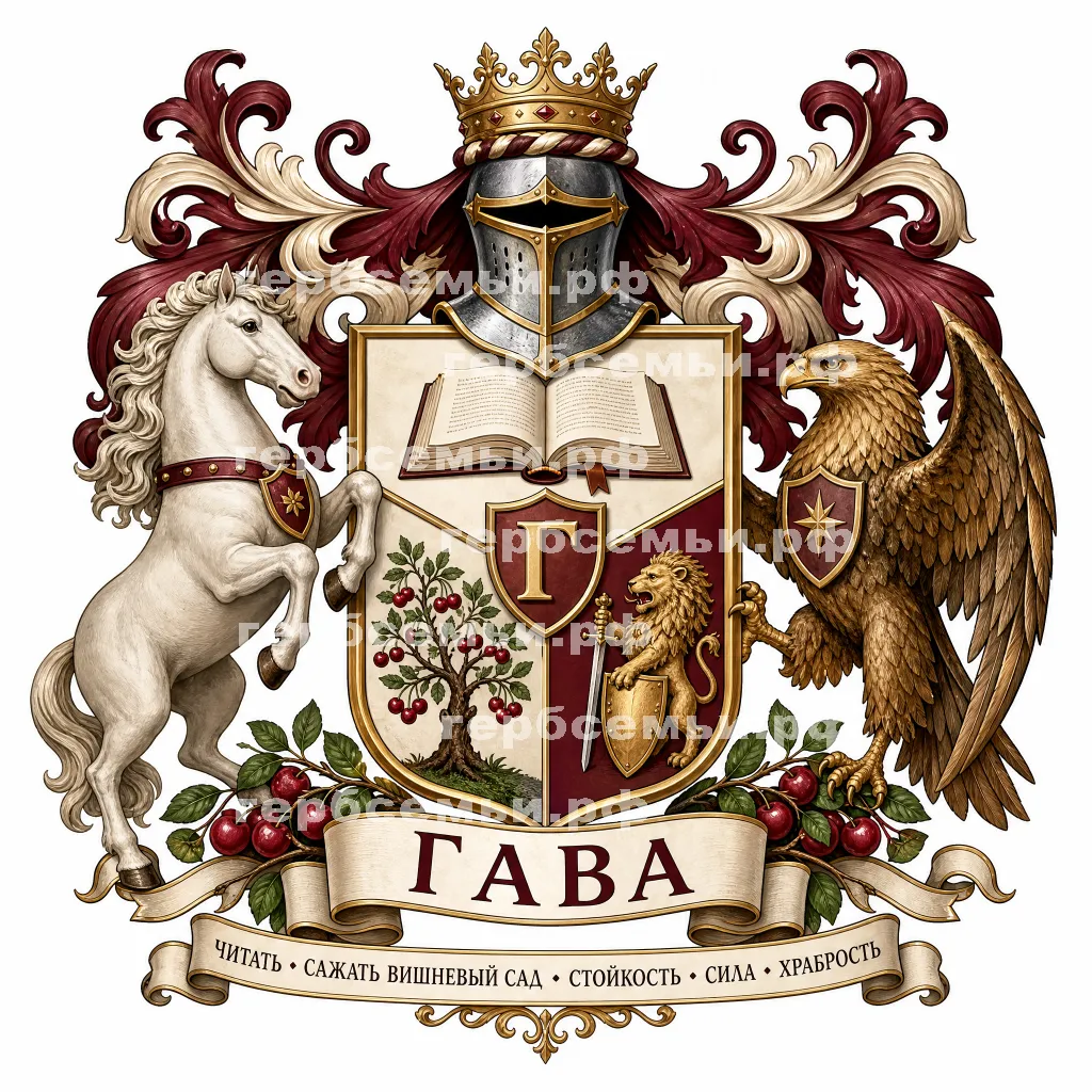 Герб семьи Гава #41155