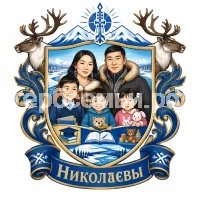Герб семьи Николаевы