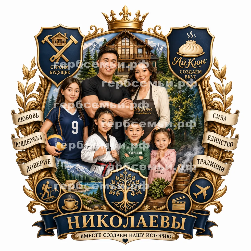 Герб семьи Николаевы #43107