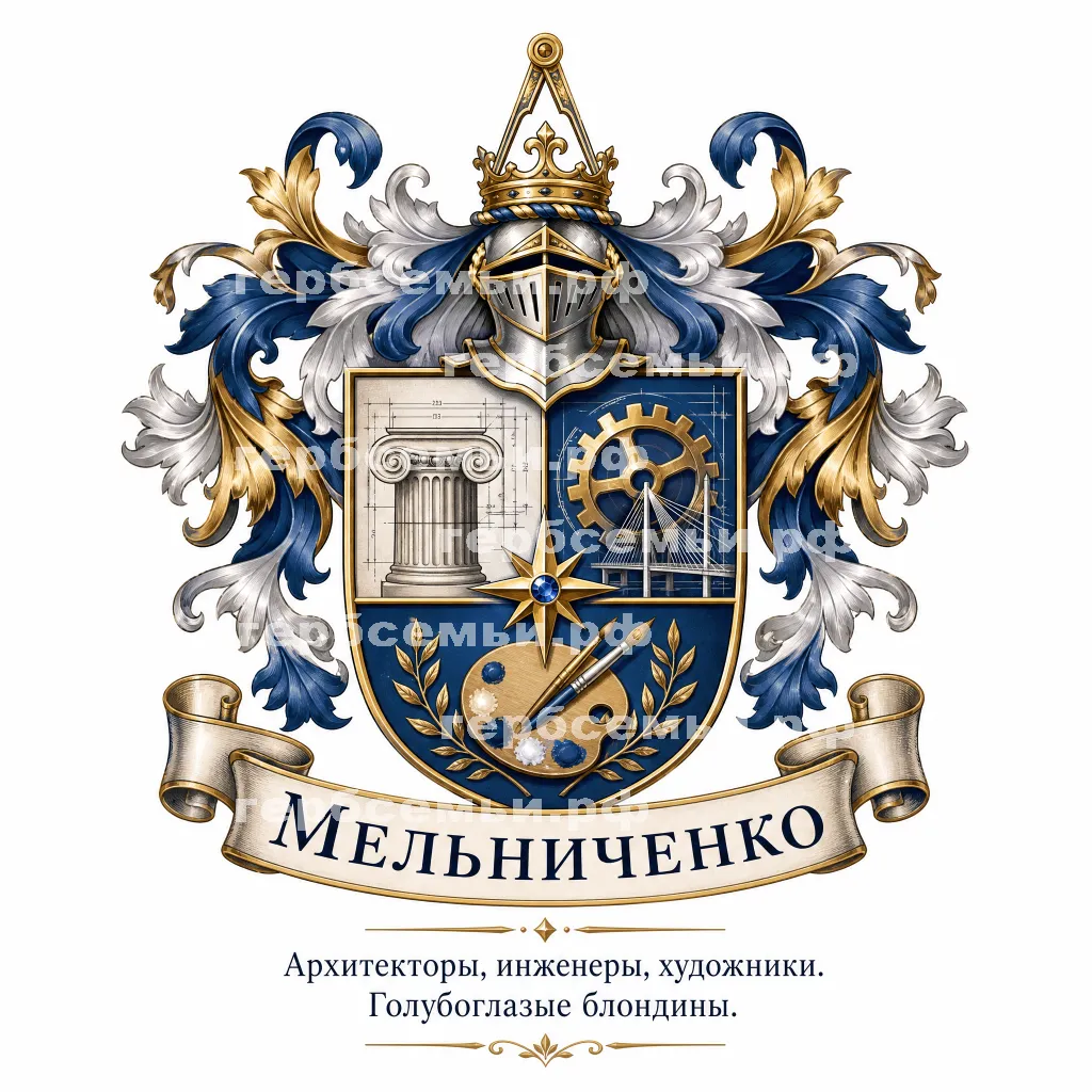 Герб семьи Мельниченко #41983