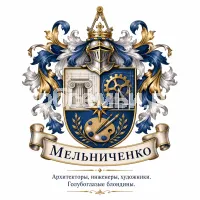 Герб семьи Мельниченко