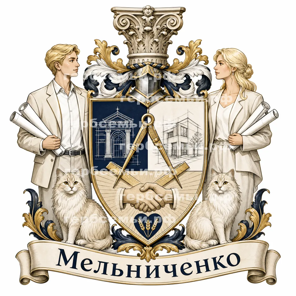 Герб семьи Мельниченко #41984