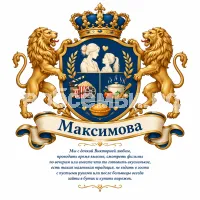 Гербы семьи Максимова