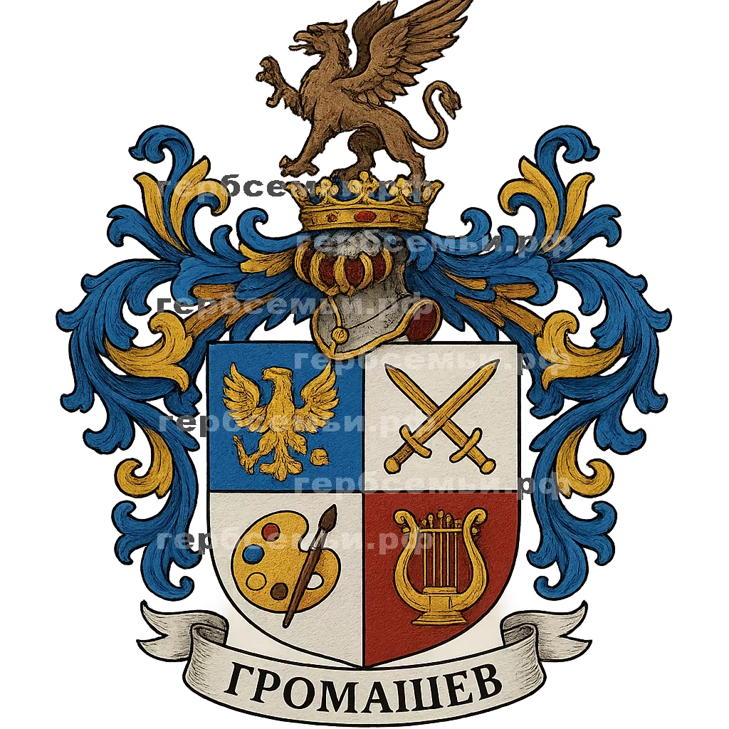 Герб семьи Громашев #4812