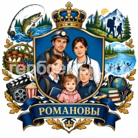 Герб семьи Романовы