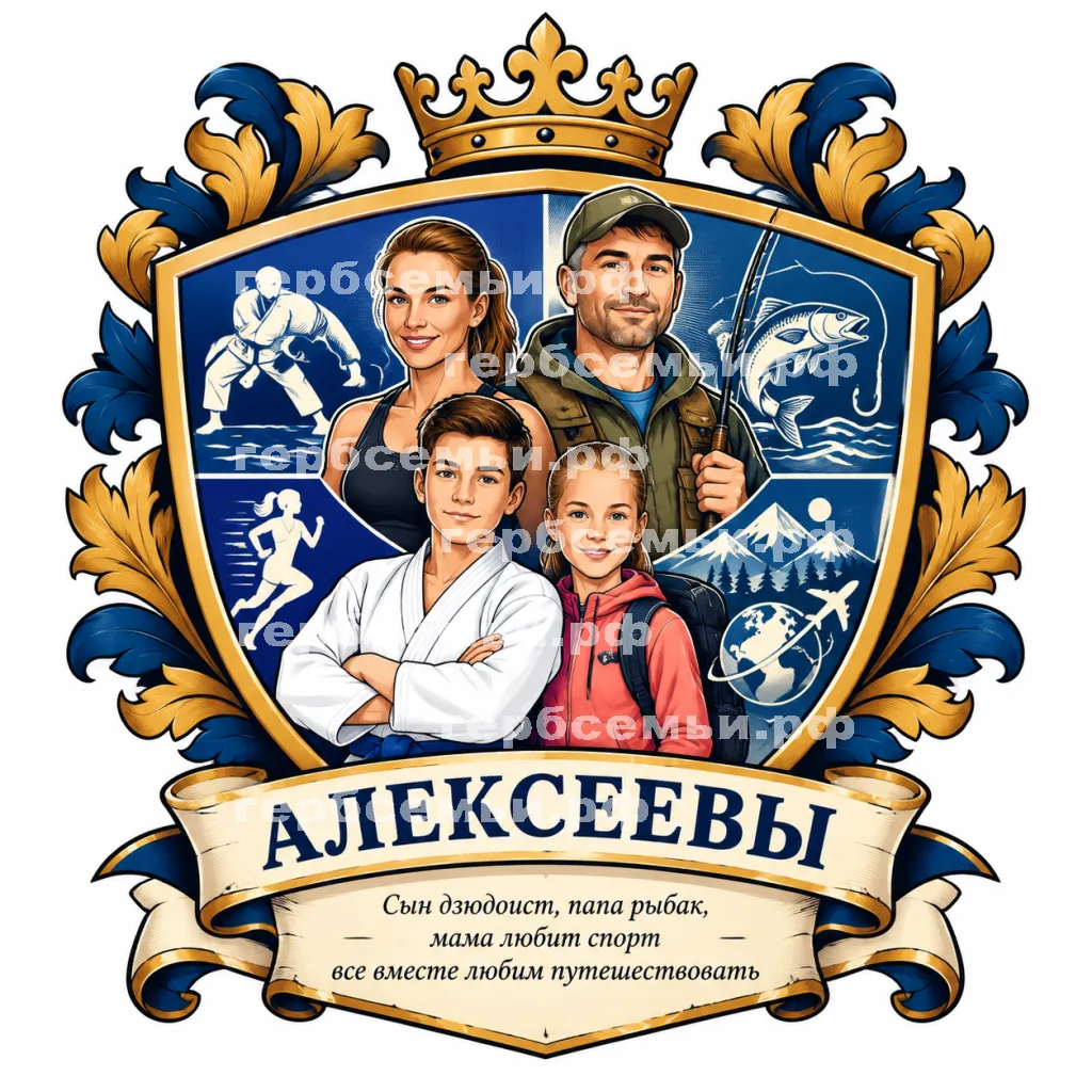 Герб семьи алексеевы #43464