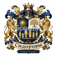 Герб семьи Сидоровы