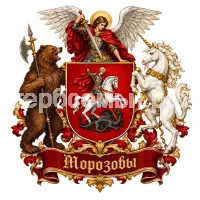 Герб семьи Морозовы