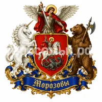 Герб семьи Морозовы