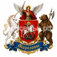 Герб семьи Морозовы