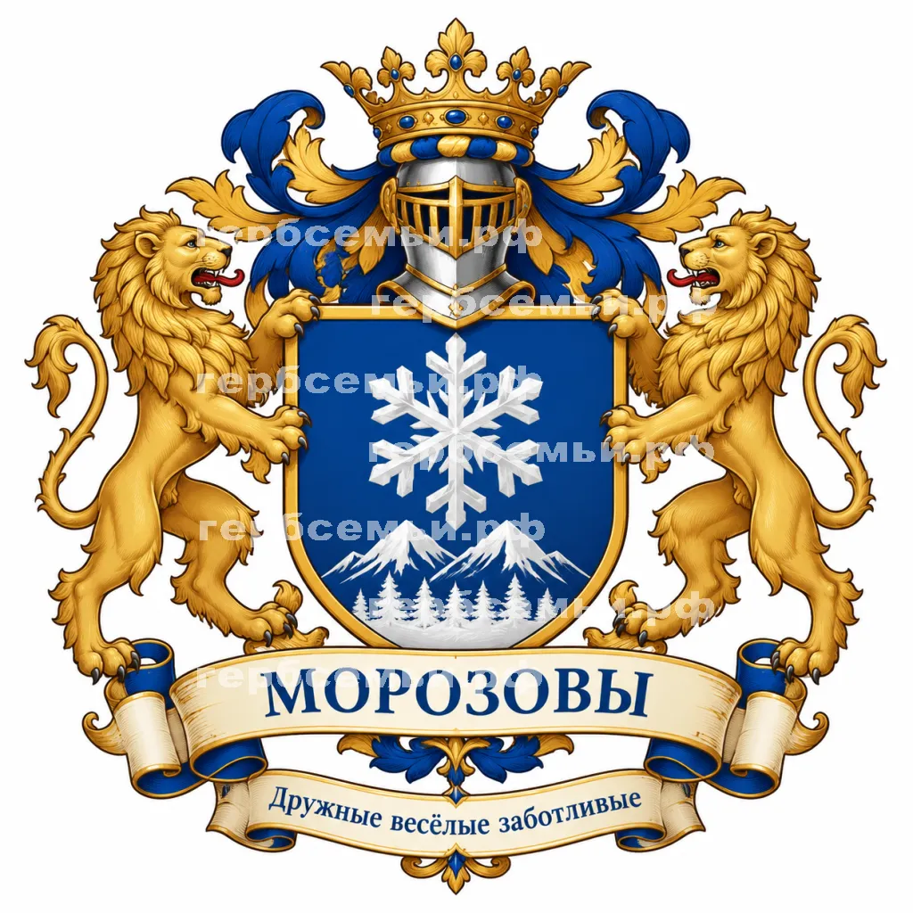Герб семьи Морозовы #43711