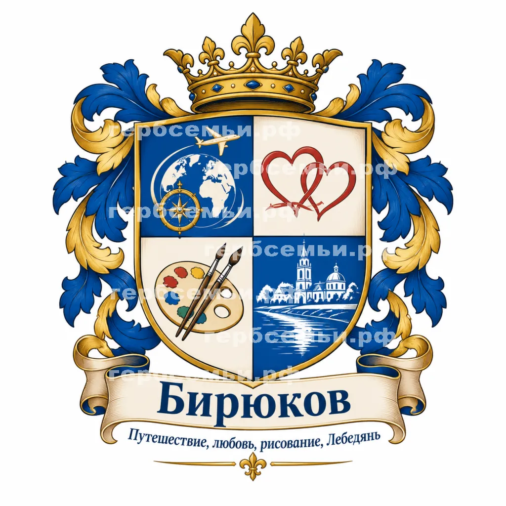 Герб семьи Бирюков #41215