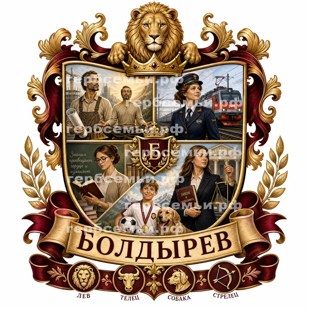 Герб семьи Болдырев #41159