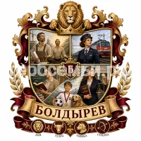 Герб семьи Болдырев
