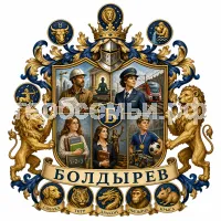 Герб семьи Болдырев
