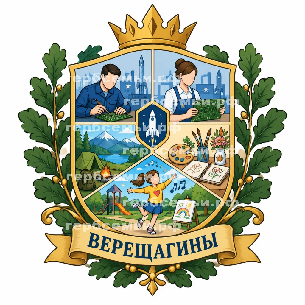 Герб семьи Верещагины #41238