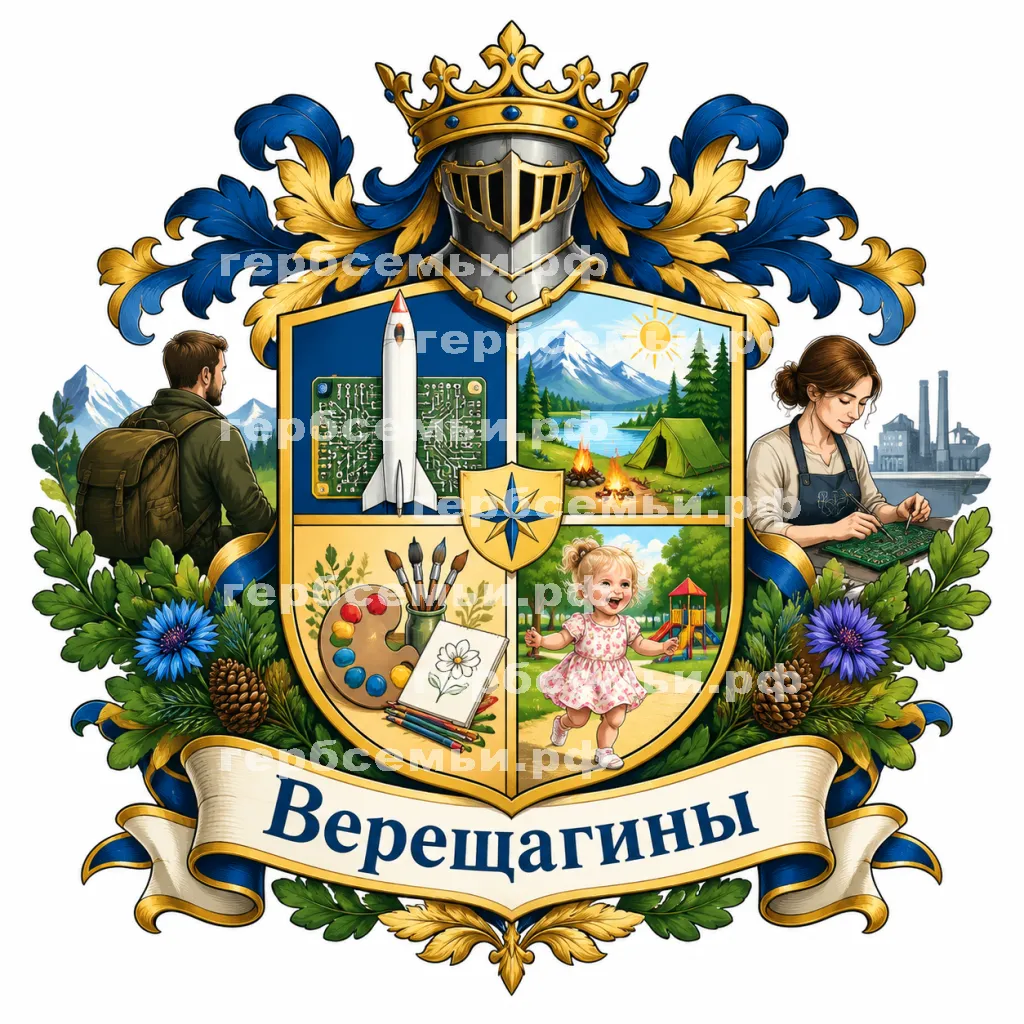 Герб семьи Верещагины #41239